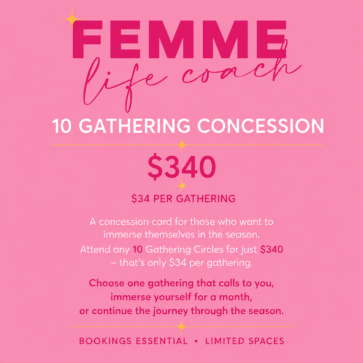 10 Session - Gathering Concession