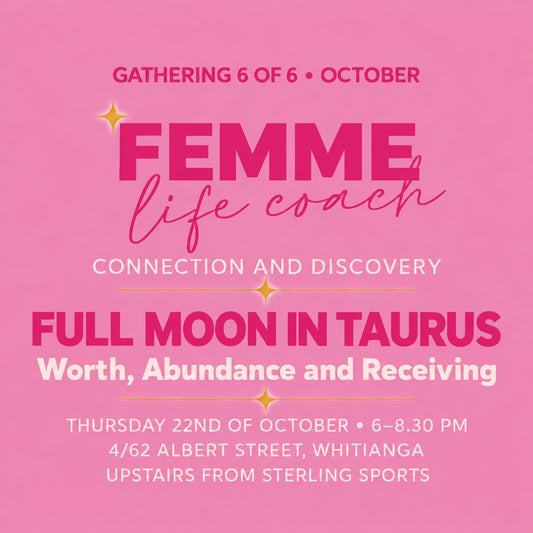 FULL MOON IN TAURUS Worth • Abundance • Receiving