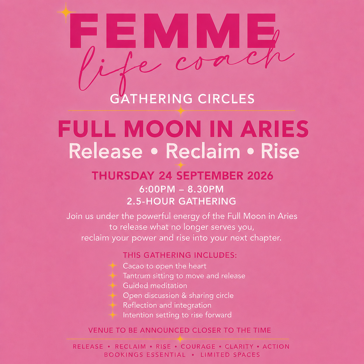 Full Moon in Aries - Release.Reclaim.Rise