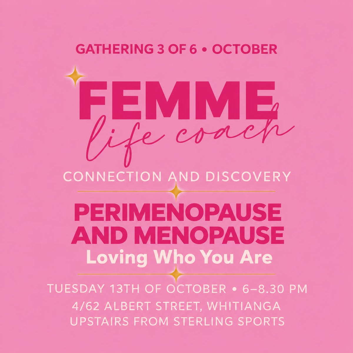 Perimenopause & Menonpause - Loving Who You Are